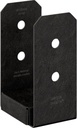 Simpson Strong Tie APVB44R Outdoor Accents® Avant Collection™ ZMAX®, Black Powder-Coated Post Base for 4X4 Rough