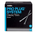 Pro Plug System Screws -Stainless Steel Type 316, #10 X 2-1/2", Star Drive, 375 Pieces for 100 Sq Ft of Decking or 250 Lineal Feet of Trim