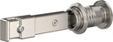 National Hardware N700-151 Interior Sliding Barn Door Hardware Lock, 5" X 1-1/4" X 3/4", Satin Nickel
