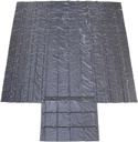 US Cargo Control Lightweight Lumber Tarp - 24 Feet X 28 Feet with 8 Foot Drop and Flap - Durable Protection for Your Flatbed Trailer Cargo - 14 Ounce Black Tarp for Flatbed