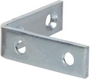 Hillman 851128 3 X 0.75 In. Zinc Plated Corner Brace, Pack of 5