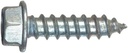 Hillman 12 In. X 2 In. L Slotted Hex Washer Head Zinc-Plated Steel Sheet Metal Screws 100 1 Pk