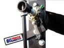 Cab Level 6'6" X 18' Hand Crank Kit with Black Mesh Tarp for Dump Truck or Trailer by All Truck Products