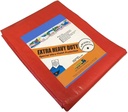 20' X 24' Heavy Duty Premium Red Poly Tarp 12 Mil Thickness …