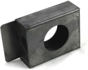 New Gate Lockbox Single Hole Weldable Steel 3 1/2" X 4 1/4" X 1 1/2" Unpainted