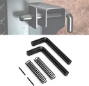 Trailer Gate Pin 819T, Utility Trailer Gate Spring Latch Pin, Repair Kit Replacement for Carry-On Utility Trailers - 2 Pack