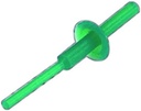 Caplugs UWPP-500LS - UWPPLS-SH Series - Ultrabake Silicone Long Washer Pull Plugs, Green, Bag of 250, Plug OD 0.167", Masking, Reusable, Protection and Finishing, Temp Resistant