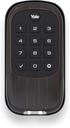 Yale Security Real Living Keyless Push Button Deadbolt with Z-Wave, Oil Rubbed Bronze
