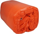 Concrete Curing Blanket 6X25 Feet, Multipurpose Waterproof Heavy Duty Construction Insulated Tarps, 3.6Mm/0.15Inch Thickness, Orange, 1-Package