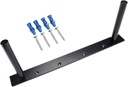 Heavy Duty Floating Shelf Bracket - Hidden Shelf Brackets for Floating Shelves for Wall - Easy Installation, Screws and Anchors Included (Backplate: 16 X 1.5 Inch)