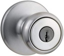 Kwikset 400T-26DV1 Tylo Entry Knob, Satin Chrome