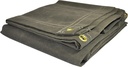 10X14 Green Heavy Duty Canvas Tarp DRY TOP (10’X14’)
