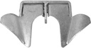 Wall Mount Gate Butterfly Fork Latch - 1-3/8" to 1-5/8" Fork Diameter - Chain Link Fence Gate Latching Hardware - Chain Link Fence Gate Parts