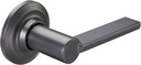 Yale Security D510VK01 Valdosta, Passage Lever Lock, Black Suede