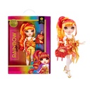 Rainbow Junior High Special Edition Laurel De’Vious - 9" Red, Orange Posable Fashion Doll, Accessories, Soft Backpack. Kids Toy Gift Ages 4-12