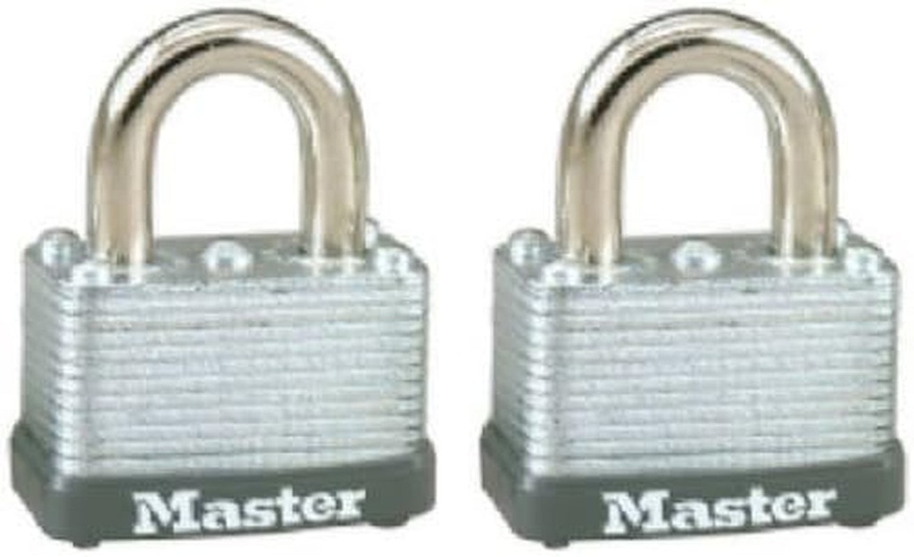 Master Lock 22T Padlock 4-Pack - Keyed Alike Warded Security