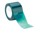 Caplugs PC25-3000 - PC25-SH Series - Heavy-Duty Polyester Masking Tape, Green, 72 Yds Roll Length, 3" Roll Width, Powder Coating, E-Coating, Anodizing, Protection and Finishing, Temp Resistant