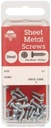 Hillman 10 In. X 2 In. L Phillips Pan Head Zinc-Plated Steel Sheet Metal Screws 5 1 Pk