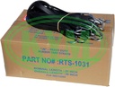 Heavy Duty 50 Pack of 31" JB Natural Rubber Bungee Cords with Steel Hooks. Heavy-Duty Tarp Straps, Tarp Tie down Bungee Straps