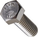 Hillman 831618 3/8-16 X 1-Inch Stainless Steel Hex Cap Screw, 50-Pack