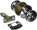Schlage F40AND625 Andover Door Knob Bed & Bath Privacy Lock, Bright Chrome
