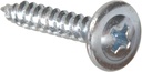 Hillman 8 In. X 9/16 In. L Phillips Truss Head Zinc-Plated Steel Sheet Metal Screws 100 1 Pk