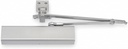 Manual Hydraulic Yale 3501-Series Door Closer, Heavy Duty Interior and Exterior, Silver