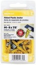 Hillman Fasteners 75Pk 4-6-8 Plas Anchor (Pack of 5) 41 Anchors Screws Plastic