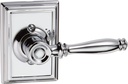 Schlage Lock Company F170BIR625ADD Polished Chrome Birmingham Single Dummy Door Lever with the Decorative Addison Rosette