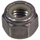 Hillman Fasteners 829724 0.38-16 Stainless Steel Nylon Insert Lock Nut44; 50 Pack