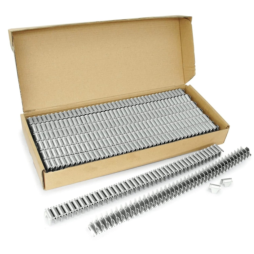CL-4 Galvanized Clinching Clips - 960 Pcs Fasteners