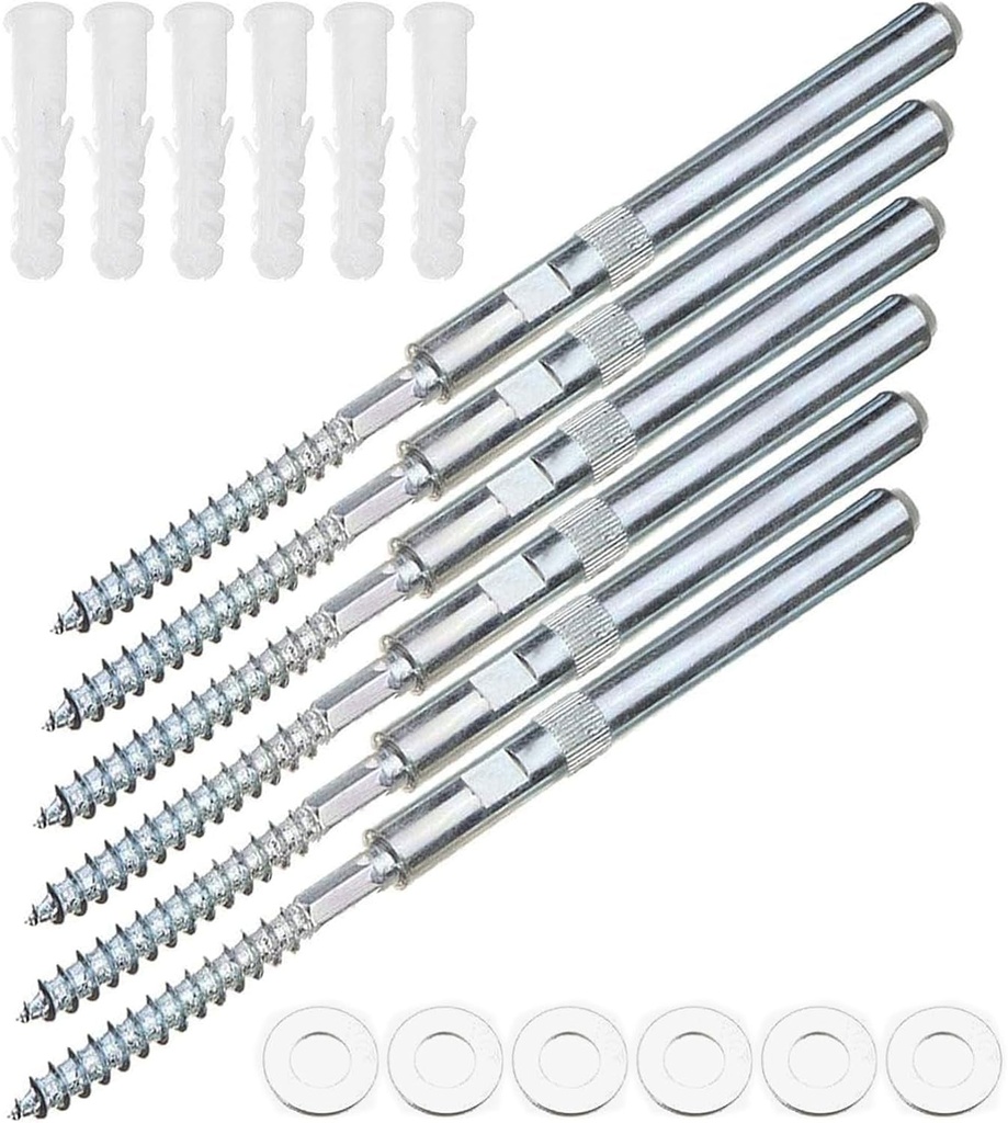 Invisible Support Bracket for Floating Shelves - 6 Pcs