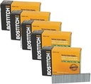 5 Pack Bostitch SX50351-1/4G 1-1/4-In Leg 18-Gauge 7/32-In Narrow Crown Finish Staples (3,000 Pk)