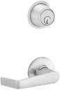 Schlage S210PD-SAT Saturn Single Locking Entrance Door Leverset