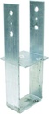 Simpson Strong Tie CB66HDG Hot-Dip Galvanized 7-Gauge 6X6 Column Base 6-Per Box