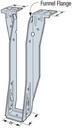 25 Pack Simpson Strong Tie ITS2.56/11.88 2-1/2" X 11-7/8" I-Joist Top Flange Hanger W/Strong-Grip Seat