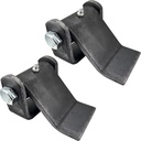 Dump Trailer Hinges -Trailer Door Strap - Heavy Duty – Truck Hinge – Weld on Hinge – Steel Strap Hinge – Leaf Hinge - Tailgate Hinges for Door Gate Body Hinge with Grease Zerk (2 PCS)