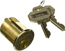 Baldwin 8325.003 Mortise Lock Cylinder 1-1/2" Diameter, Lifetime Brass