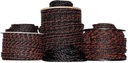 SGT KNOTS California Truck Rope - Twisted Polypropylene Rope for Cargo Straps, Tie-Downs, Gear Bundles, Boating, More (1/2" X 600Ft, Black and Orange)