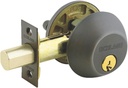 SCHLAGE LOCK CO B60N716 ABRZ 1CYL DEADBOLT BX, Pack of 1, Bronze