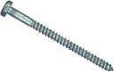 Hillman 5/16 In. X 3-1/2 In. L Hex Hot Dipped Galvanized Steel Lag Screw 50 Pk