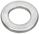 M20 Flat Washers Hardness Class 200 HV Steel, Zinc Plated Fastener Finish DIN 125 (Quantity: 100 Pcs)