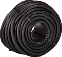 7/16 Inch X 150 Feet Natural Rubber Rope - Solid Core Rubber Bungee Cord for Industrial and Home Use