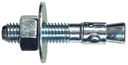 Hillman 1/2 In. Dia. X 4-1/2 In. L Steel round Head Wedge Anchor 10 Pk