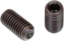Socket Set Screw, Cup Point, 1/2-13 X 5/8", Alloy Steel, Black Oxide, Hex Socket (Quantity: 100) Coarse Thread, 1/2 Inch Grub/Blind/Allen/Headless Screw, Length: 5/8 Inch