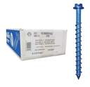 ITW RED HEAD 1/4 Inch X 4 Inch Tapcon,Hw4-4 Hex Head Concrete Screw for Anchoring to Masonry,Block or Brick (500 per Case)