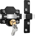 Barn Door Lock, Fence Door Lock, 2 Inch, Suitable for Right & Left Door