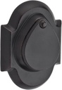 Baldwin SC.RAD.481.6L.DS.CKY.KD Rustic Arch Single Cylinder Deadbolt, Dark Bronze