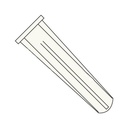 #8 - #10 X 7/8" Long Bantam Plug-Conical Plastic Anchors/Nylon/Blue/For Use with #8 - #10 Screws/Length: 7/8" / Drill Size: 3/16" (Carton: 7,000 Pcs)