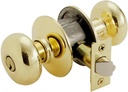 Schlage F51A Plymouth Keyed Entry Lock C Keyway with 16211 Latch 10063 Strike Bright Brass Finish